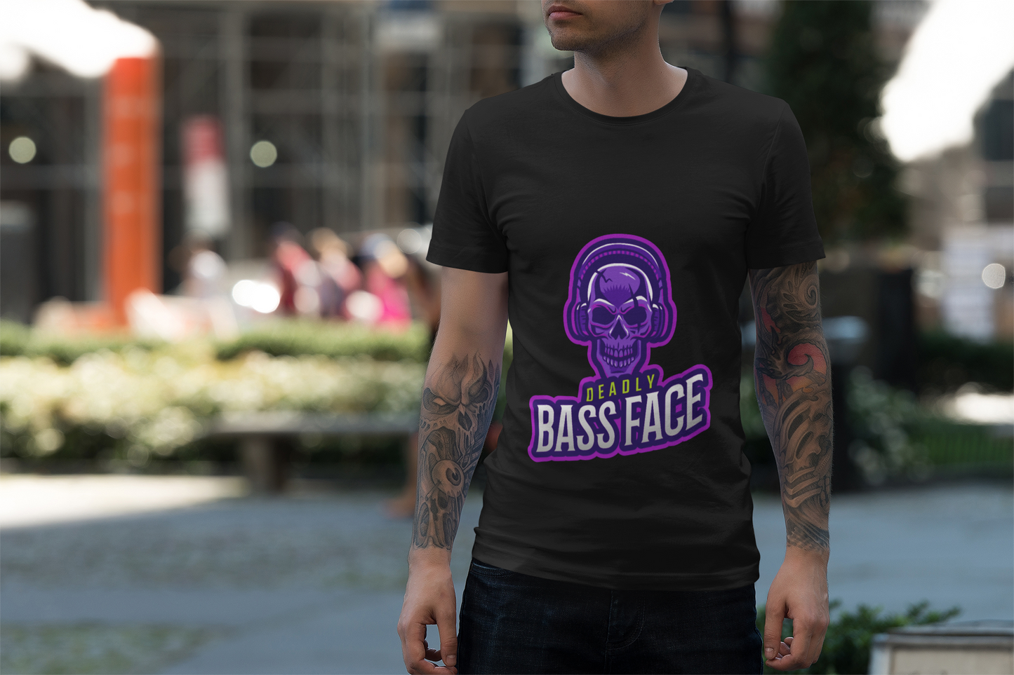 Deadly Bass Face Tee