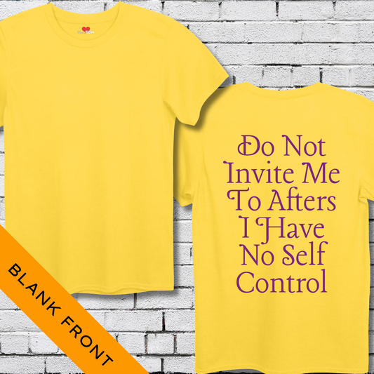 No Self Control